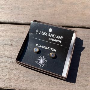 Alex and Ani stud earrings